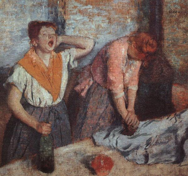 Edgar Degas Laundry Maids Sweden oil painting art